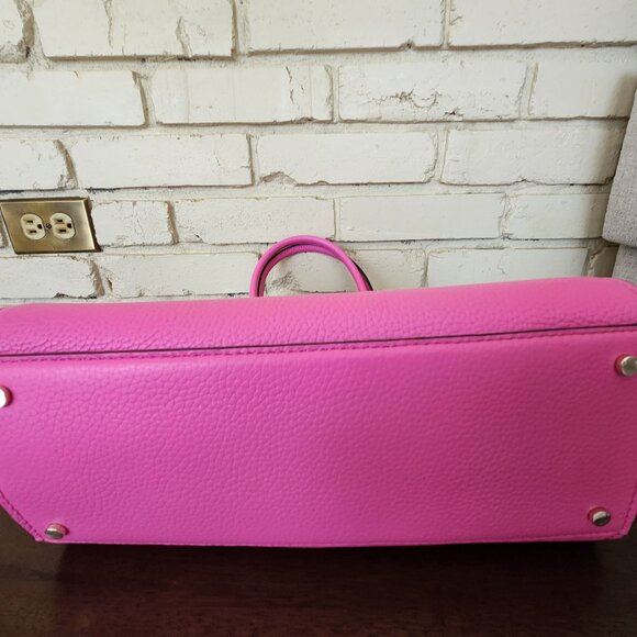 Euc Kate Spade NY Tegan Bright Pink Leather Shoulder Bag - Picture 8 of 15